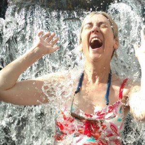 Mayes Wilson & Associates Julie in waterfall photo
